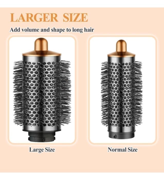 Large Round Volumizing Brush For Airwrap Hair Styler Curler Dryer HS01 HS05 Af