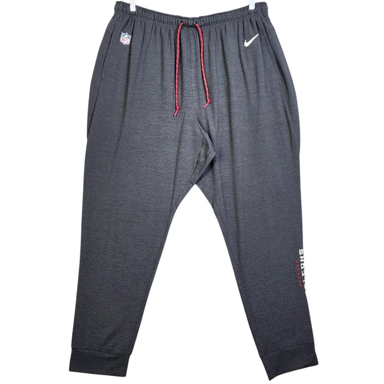 Nike Mens Atltanta Faclons Jogger Sweatpant Size 3XL NFL Onfield Apparel Dri Fit
