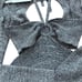 Tuckernuck Solid & Striped Tilly mini Dress cut out Midnight Blue Eggshell Sz M