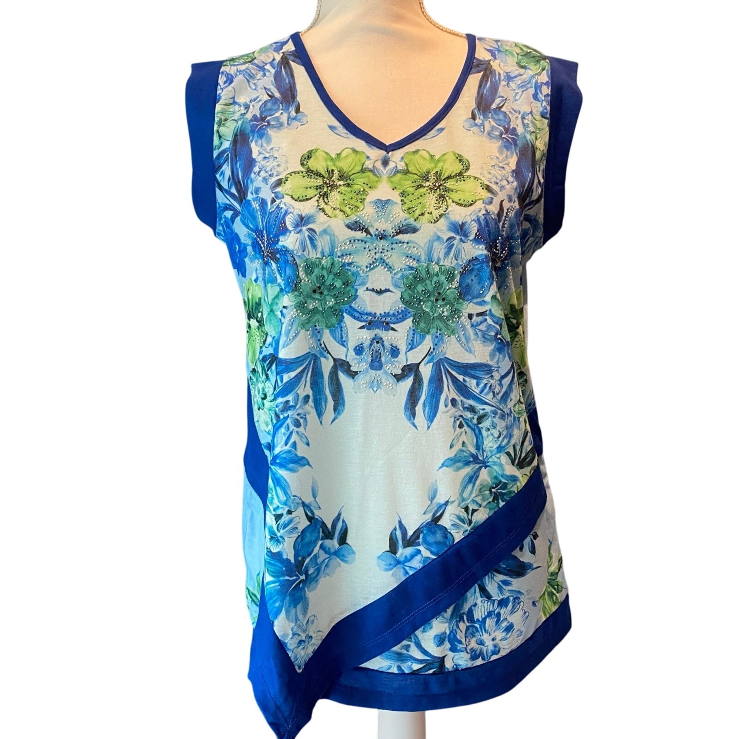 BLEU Sleeveless shirt