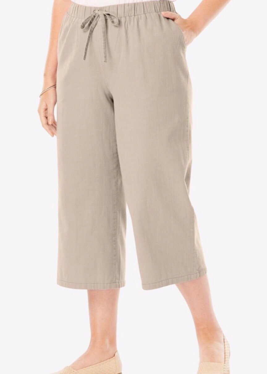 Woman within capris sale