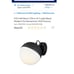 ET2 Contemporary Lighting Half Moon Sconce