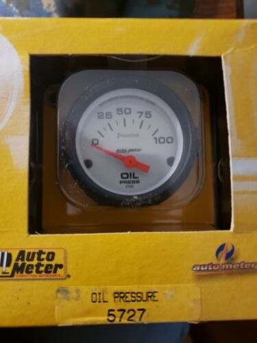 Auto Meter Phantom Oil Pressure Gauge 2-1/16 electrical