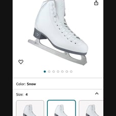 Riedell ice Skates size 4