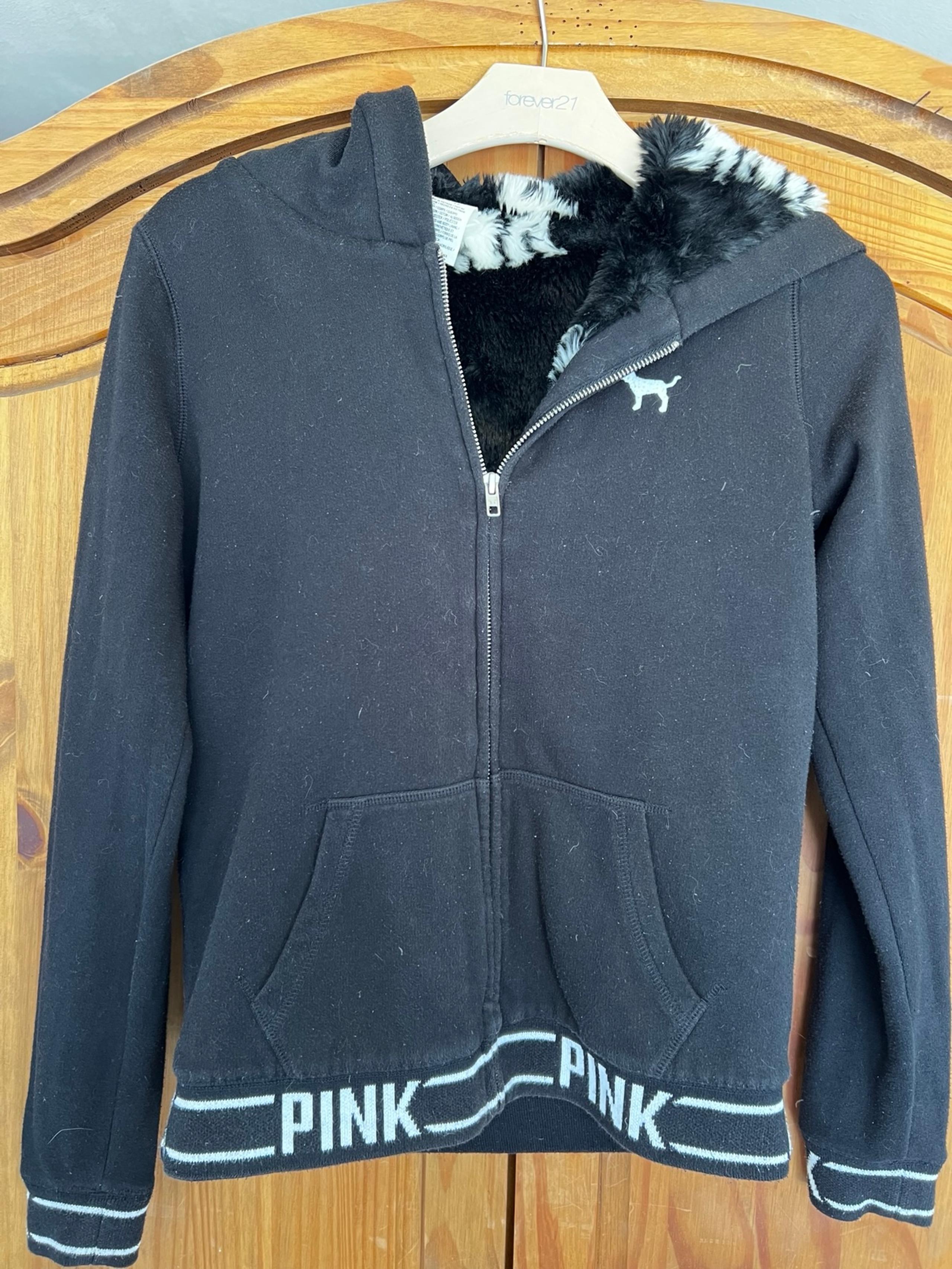 Pink by Vicoria’s Secret zip up hoodie #pink