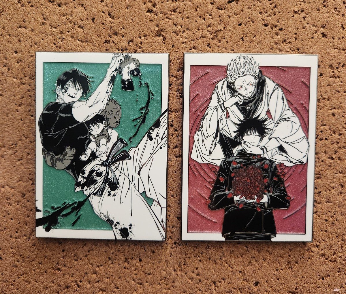 Jujutsu Kaisen Toji Megumi Sukuna Anime Enamel Pins