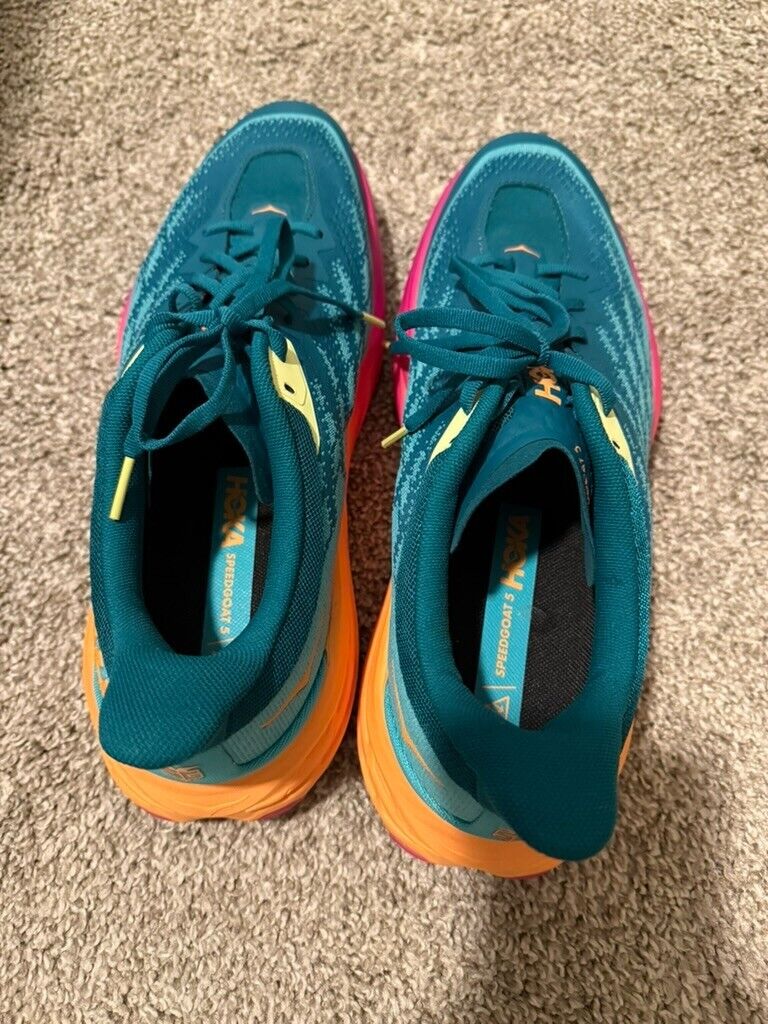 Womens Hoka One One Speedgoat 5 Deep Lake Ceramic Size 12D