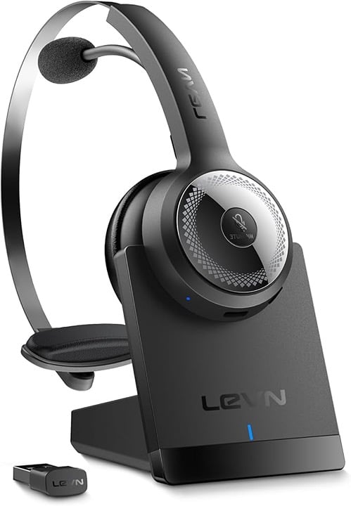 LEVN Wireless Headset with Mic