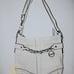 COACH Shoulder Bag SLV Solid Color F19722