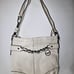 COACH Shoulder Bag SLV Solid Color F19722