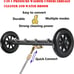 16 Inches 4000 PSI 2in1 Underbody and Water Broom Pressure Washer Cleaner