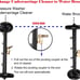 16 Inches 4000 PSI 2in1 Underbody and Water Broom Pressure Washer Cleaner