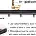 16 Inches 4000 PSI 2in1 Underbody and Water Broom Pressure Washer Cleaner