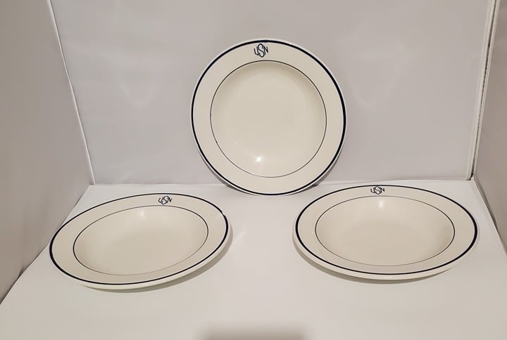 Shenano China 9-inch Bowls USN