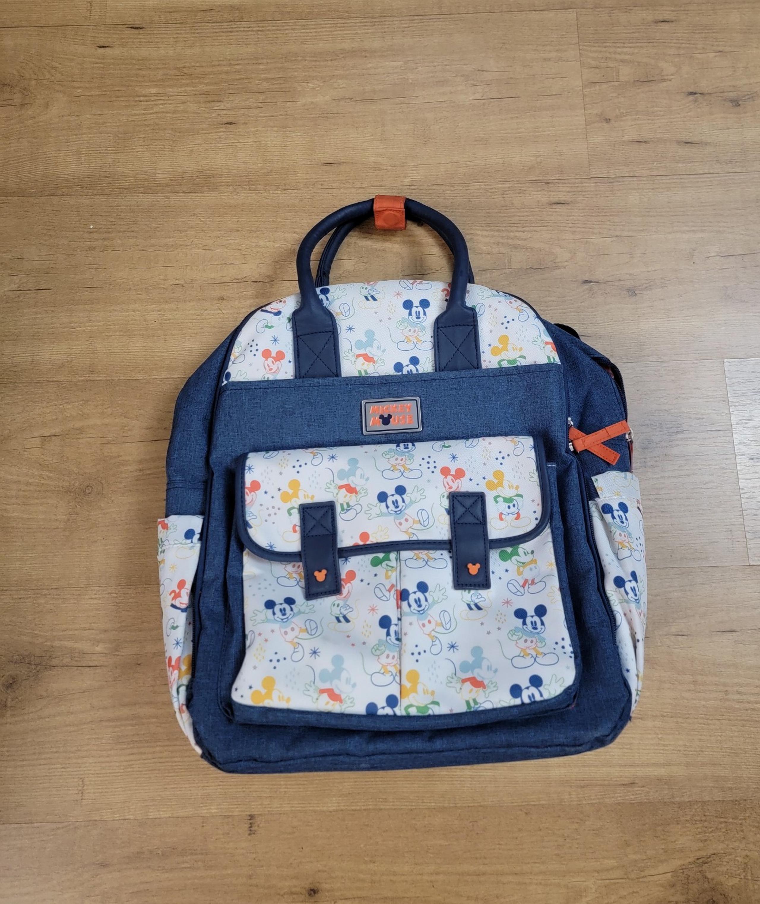 Disney Baby Mickey Mouse Diaper Bag / Backpack