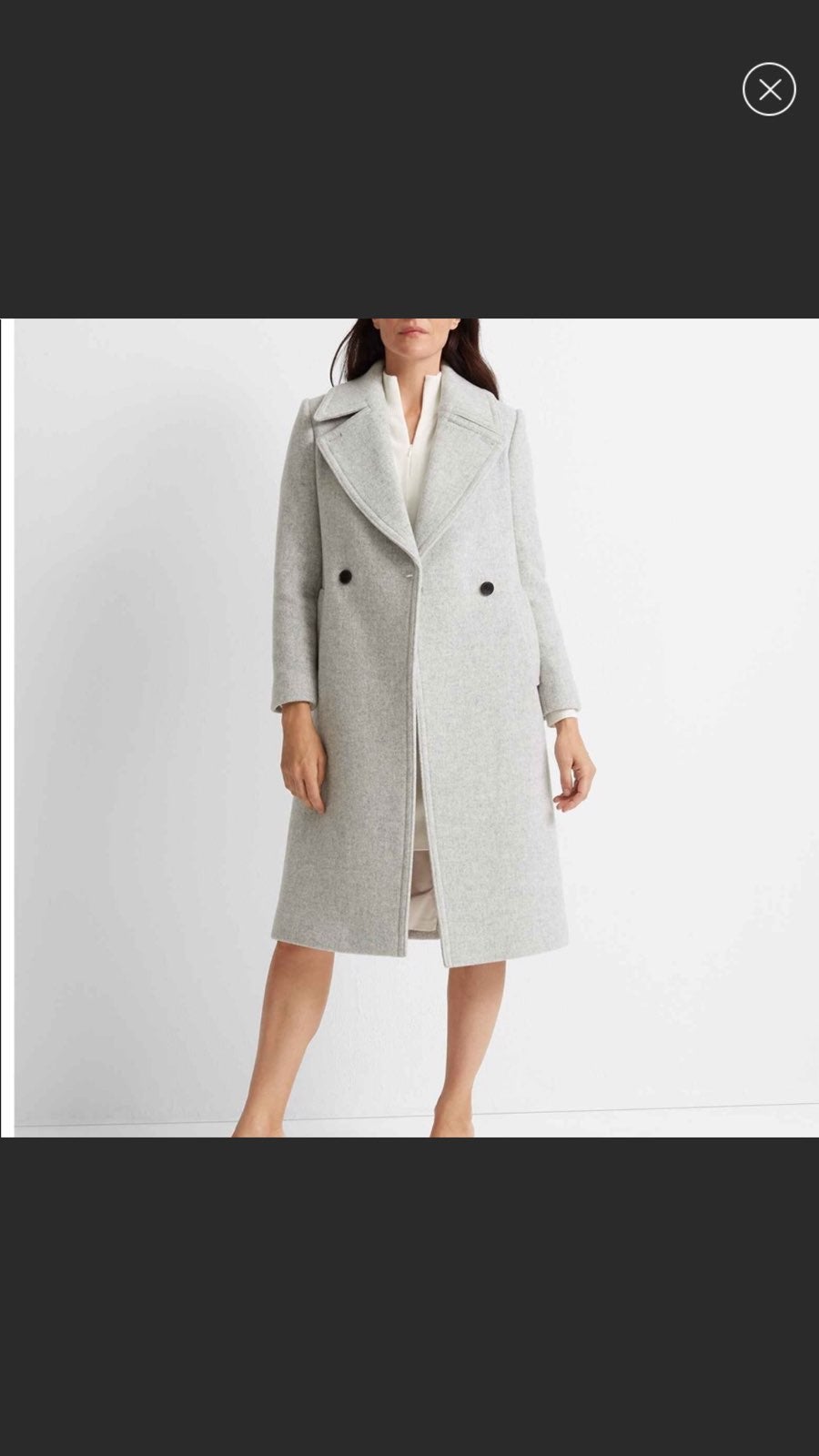 Club Monaco Wool Coat size XS