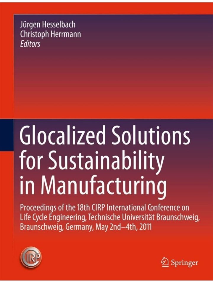 Glocalized Solutions for Sustainability in Manufacturing