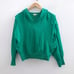 PILCRO By ANTHROPOLOGIE Fabric Mix Hoodie Sweatshirt Oversized Size Small