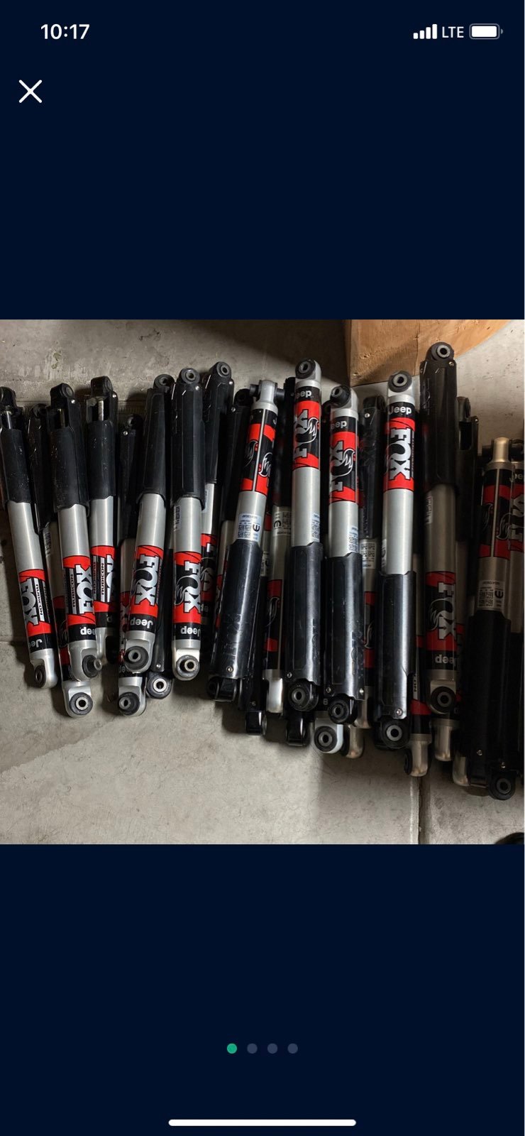 Fox Shocks/Jeep Gladiator Rubicon Takeof