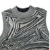 By ANTHROPOLOGIE Metallic Sleeveless Mock-Neck Sweater Mini Dress XL Petite