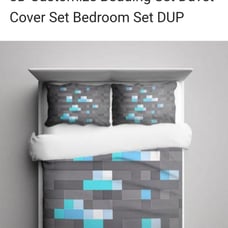 Minecraft duvet cover