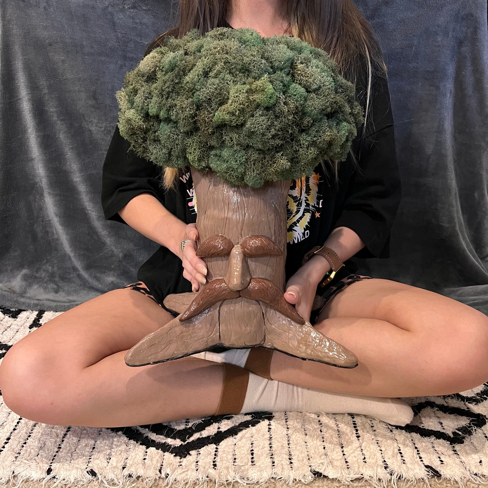 Huge Legend of Zelda Great Deku Tree Sculpture