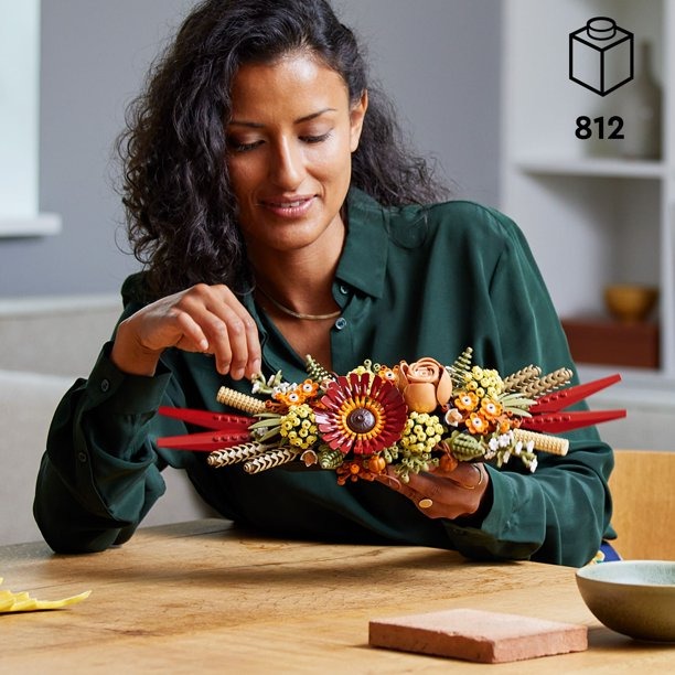 LEGO-Icons-Dried-Flower-Centerpiece-10314-Artificial-ghg outlet
