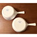 Set Of 2 Corning Ware Blue Cornflower Saucepan/Menuette P-81 and P-82