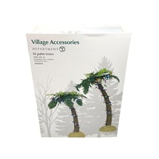 Department 56 Margaritaville “Lit Palm Trees” #6003839- Village Accessories