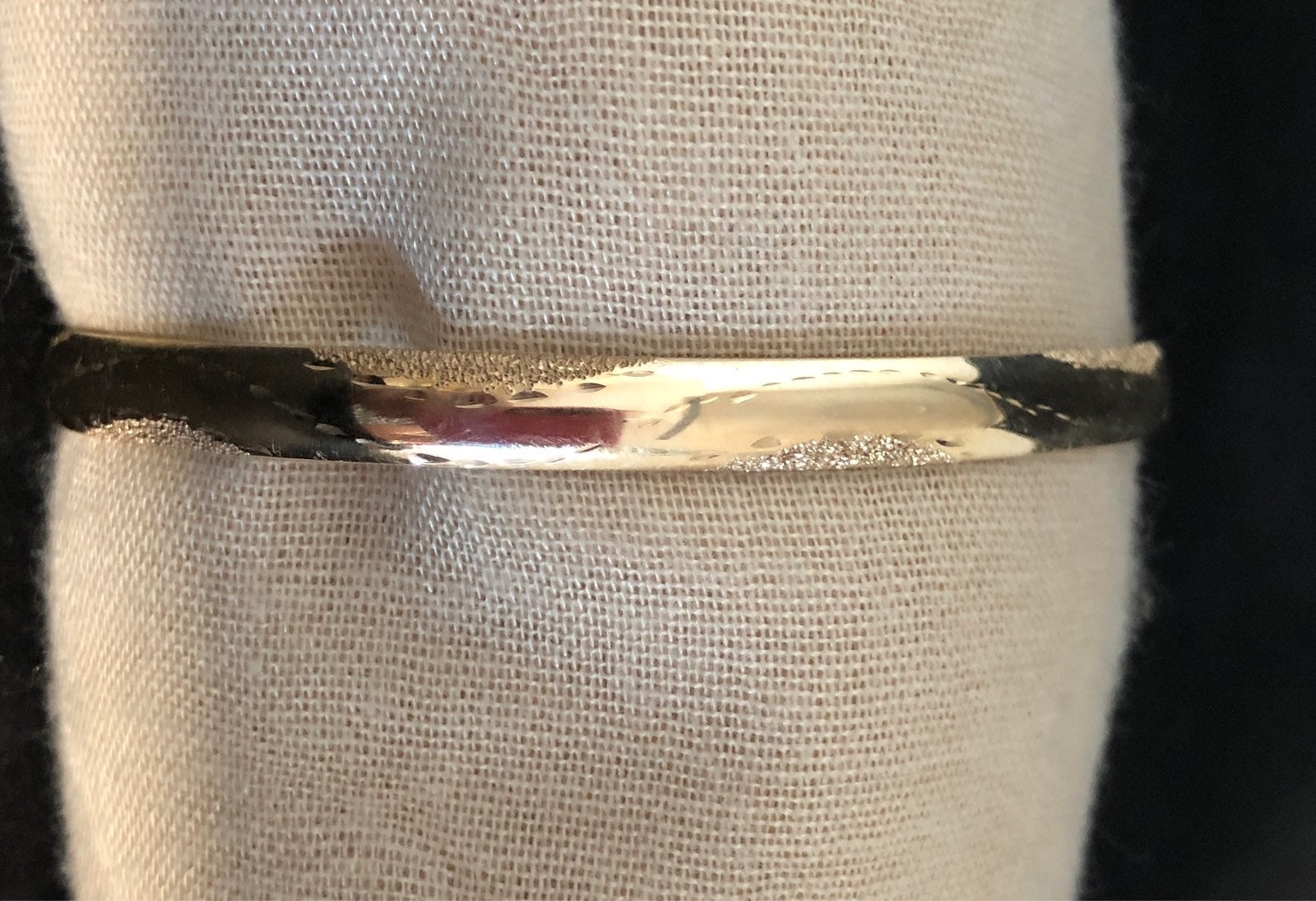 Fine 10k Gold Bangle