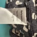 Reformation Crimini Midi Dress Black White Size 8