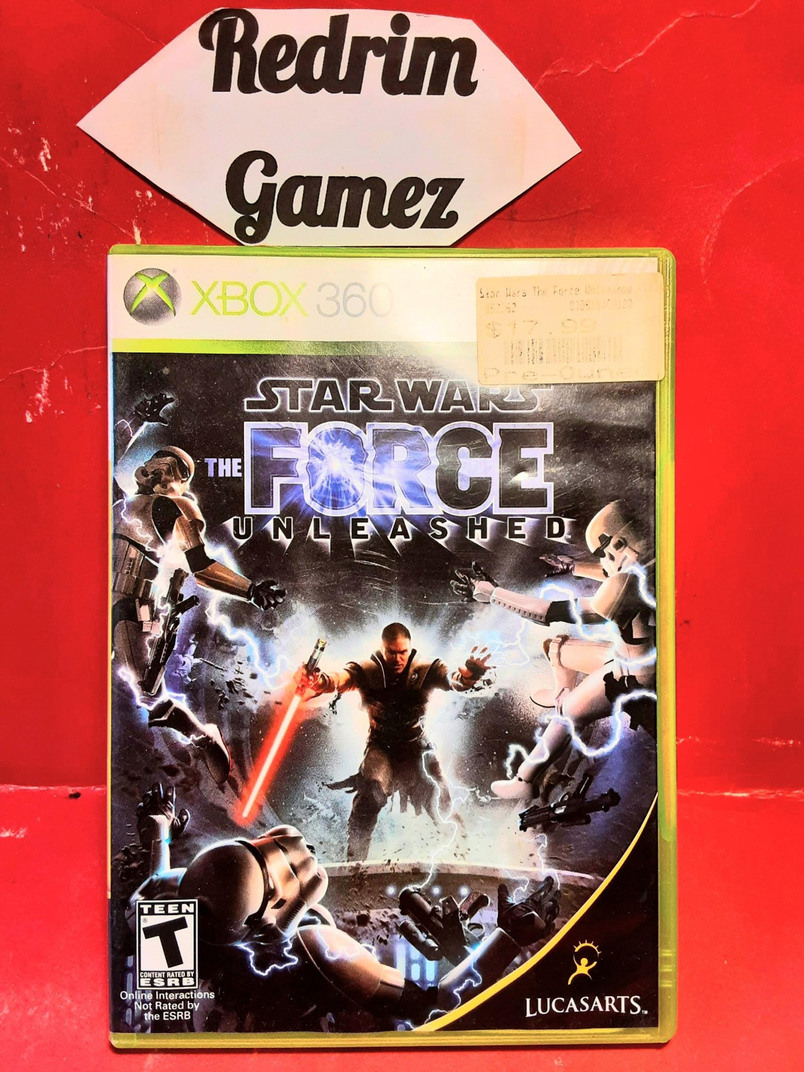 Star Wars Force Unleashed Complete XBOX 360 Video Games