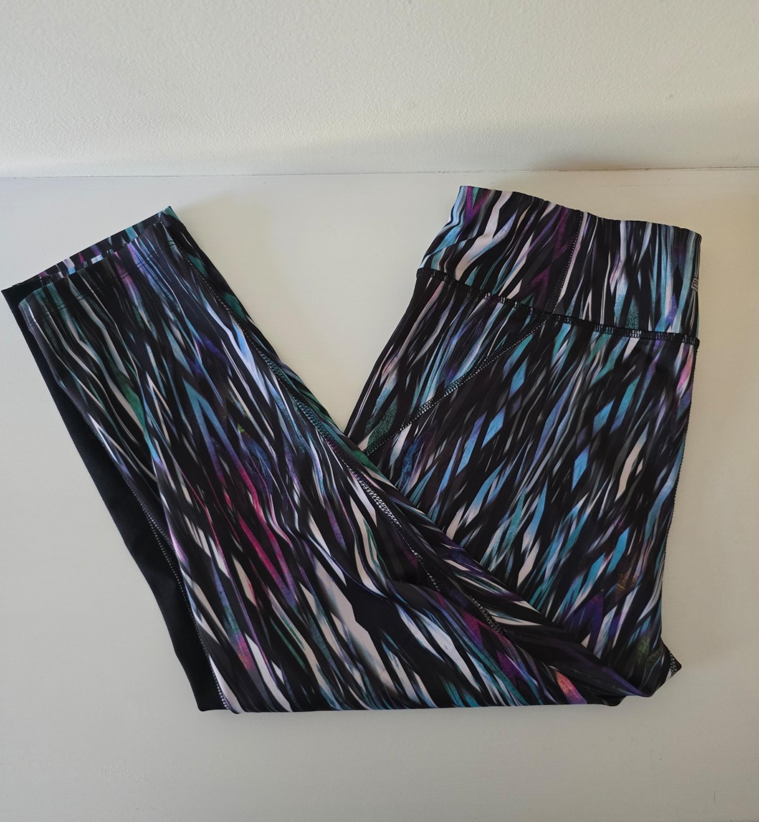 EXP Core by Express Multicolor Abstract Print Leggings – Size L
