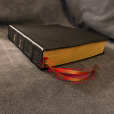 BSB Berean Study Bible Black Genuine Cowhide Leather No Markings Like New