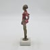 Antique 1920s Art Deco Bronze Ballerina Figure On Marble Base