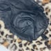 Jones NY Cream Leopard Print Fuzzy Faux Fur Bucket Hat Polyester Womens One Size