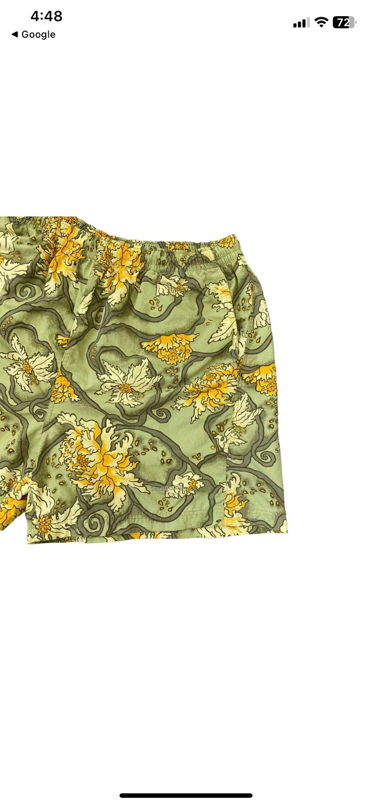Vintage Patagonia Womens baggies Flowers Print Shorts