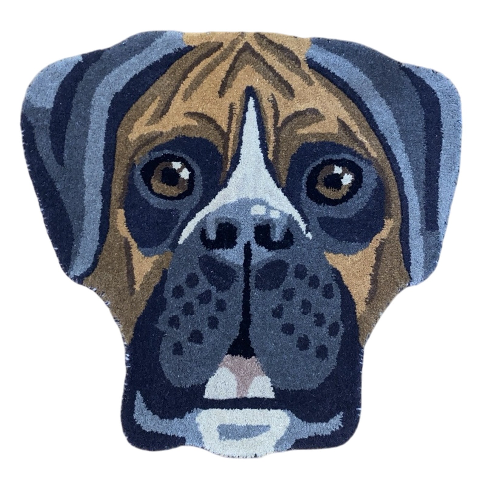 Loloi Dog: Boxer Goodweave 100% Wool Rug 28”x 30”