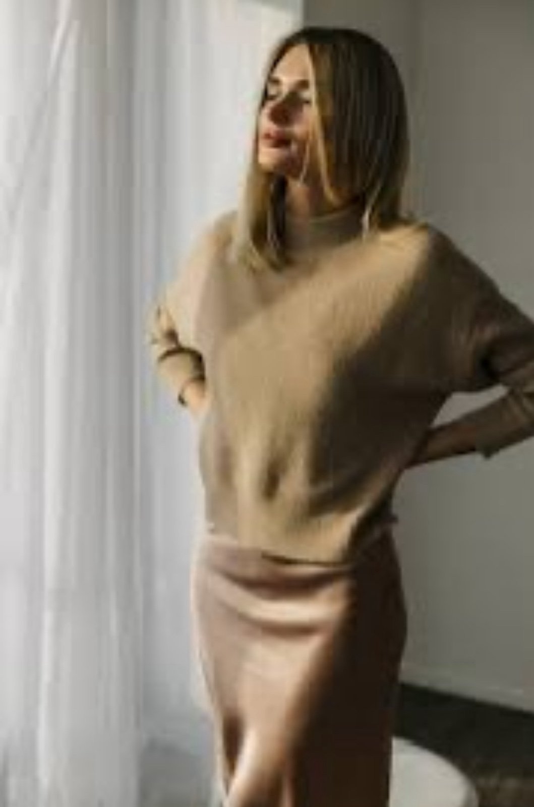 Ralph Lauren Black Label Satin Skirt 2 NWOT