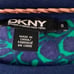 DKNY cotton floral leaf print pullover top long sleeve knit Small jumper