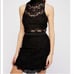 Free People Sabrina Ginger Black Lace Set Size S New