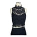 Free People Sabrina Ginger Black Lace Set Size S New