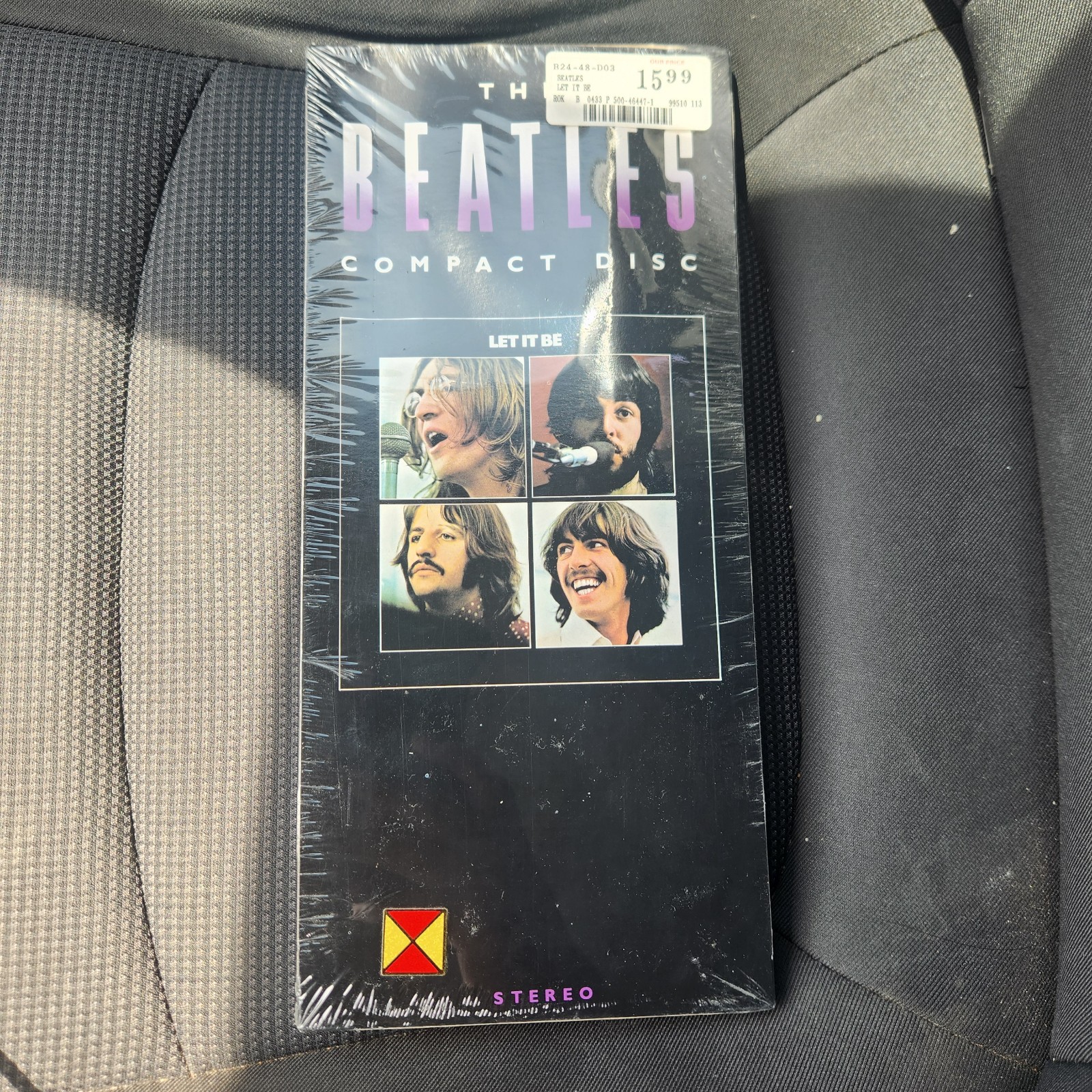 Vintage NEW The Beatles CD 1990 Longbox Let It Be EXTREMELY RARE Factory Sealed