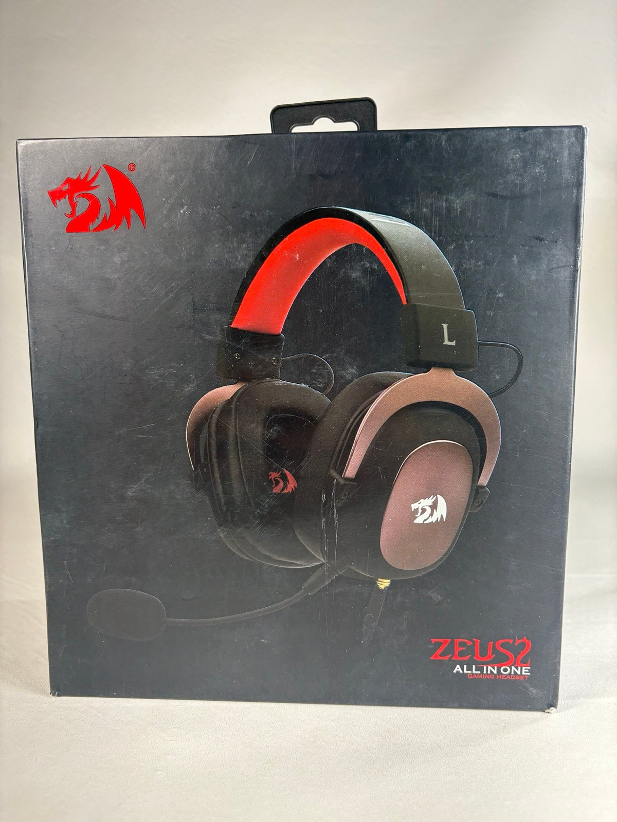 Redragon Zeus 2 Wired Gaming Headset All In One Gaming Headset NEW Factory Seal