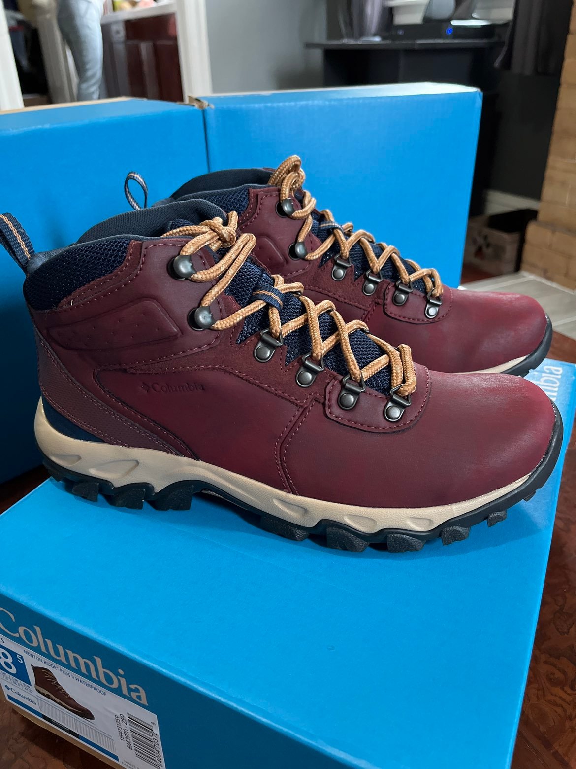 Columbia hiking boots for men - detail