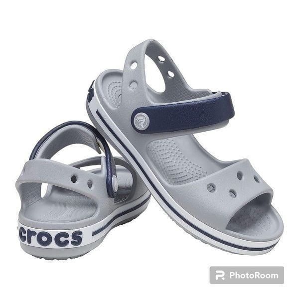 Crocs Girls/Boys Crocband Moulded Croslite Strap Fastening Sandal