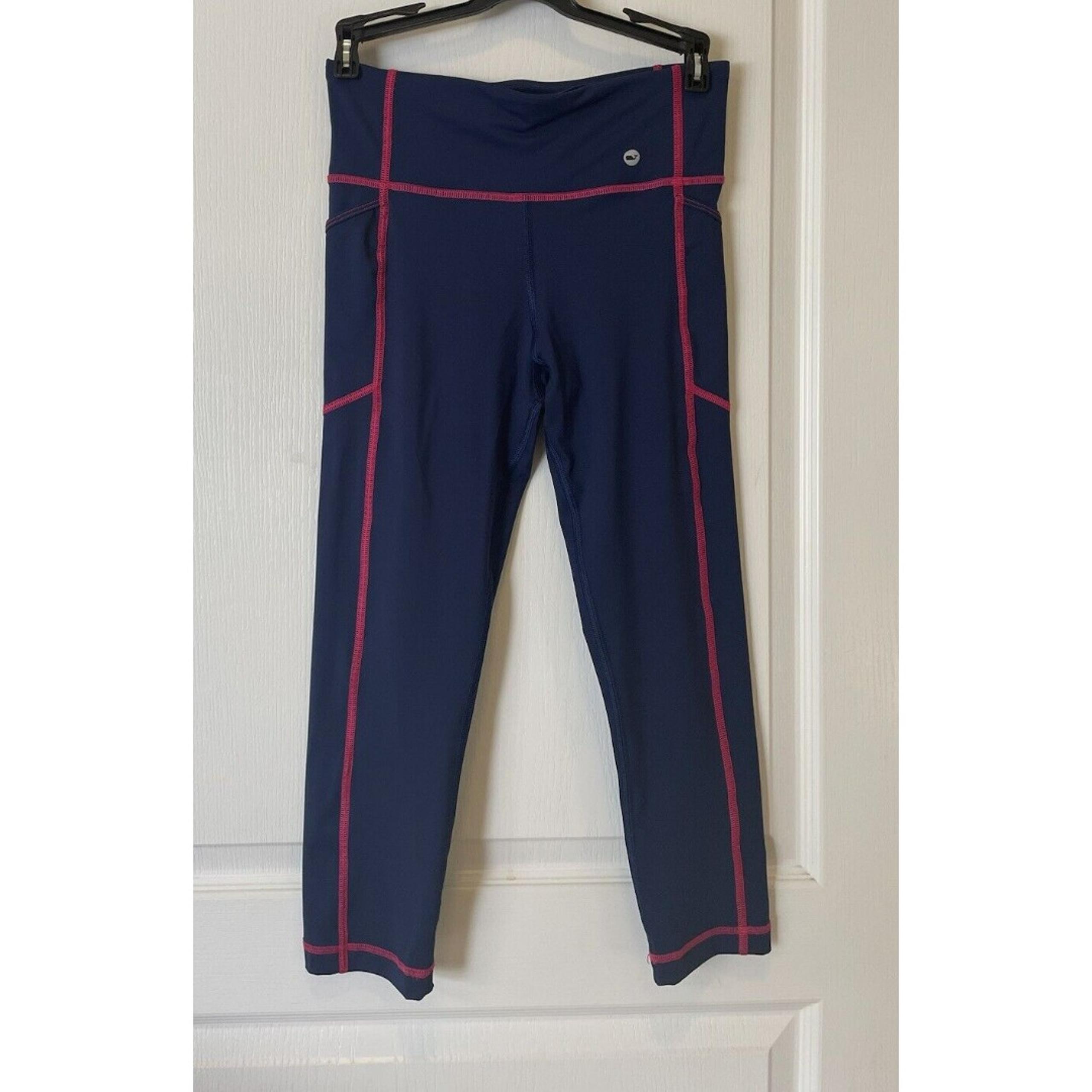 Vineyard Vines Solid Performance Crop Leggings Size XS