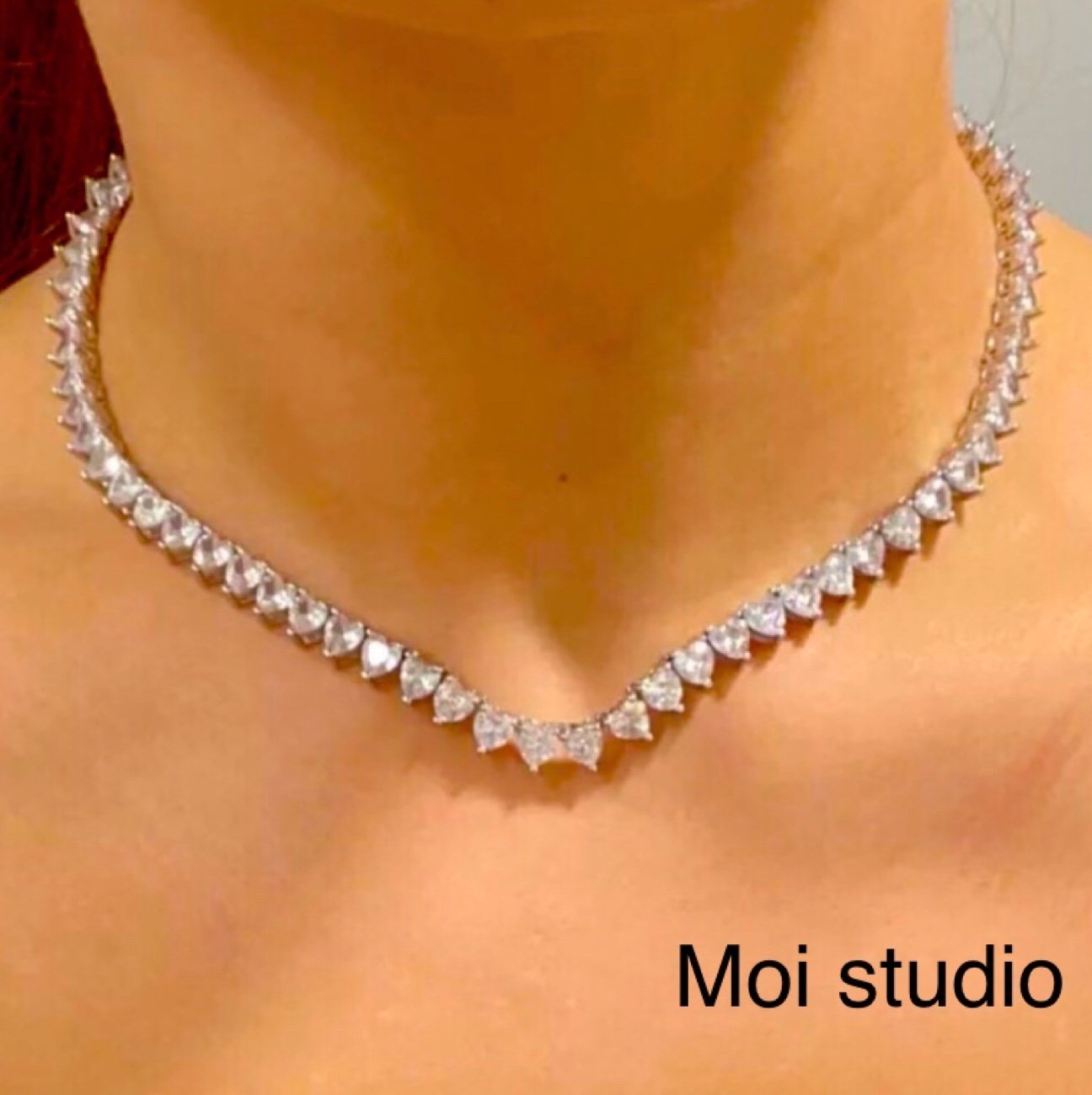 ✨✨Tennis White Gold Necklace✨✨