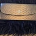 Metallic Bronze COACH handbag and wallet