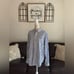 Ralph Lauren Classic Fit Navy Blue Pinstriped Button Down Shirt Size XL Classic